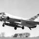 A US Navy reserve F-6A taking off in 1963. After the Department of Defense adopted a uniform scheme for classifying aircraft, the F4D Skyray became the F-6 Skyray. (US Navy)